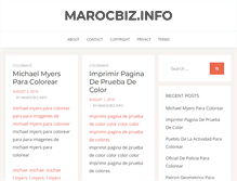 Tablet Screenshot of marocbiz.info